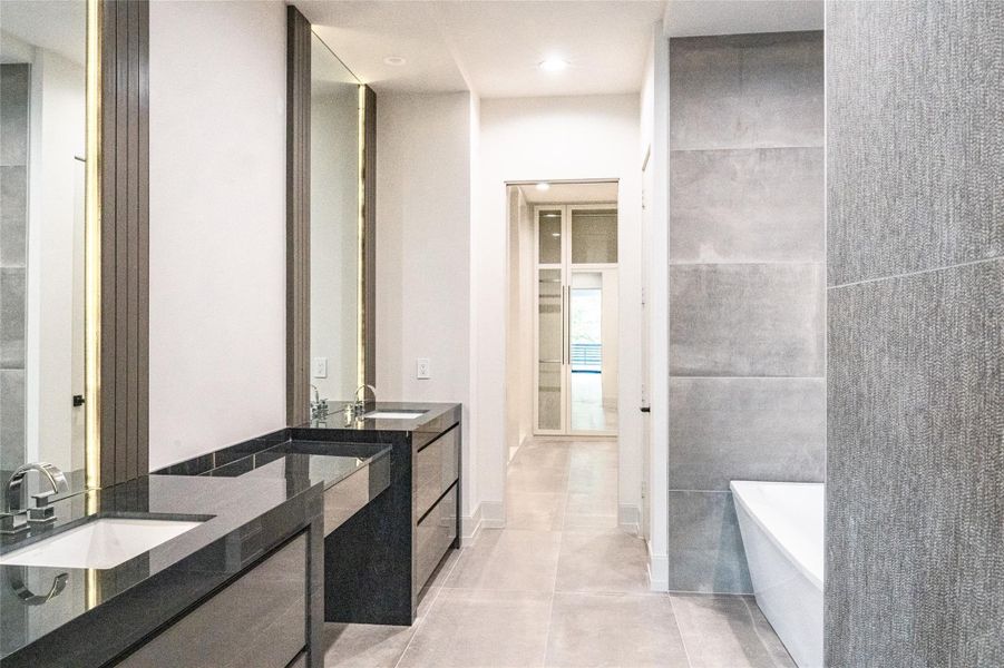 Furnished interior view inside a new home in , Houston (Image 17). Furnished interior view inside a new home in , Houston (Image 17).