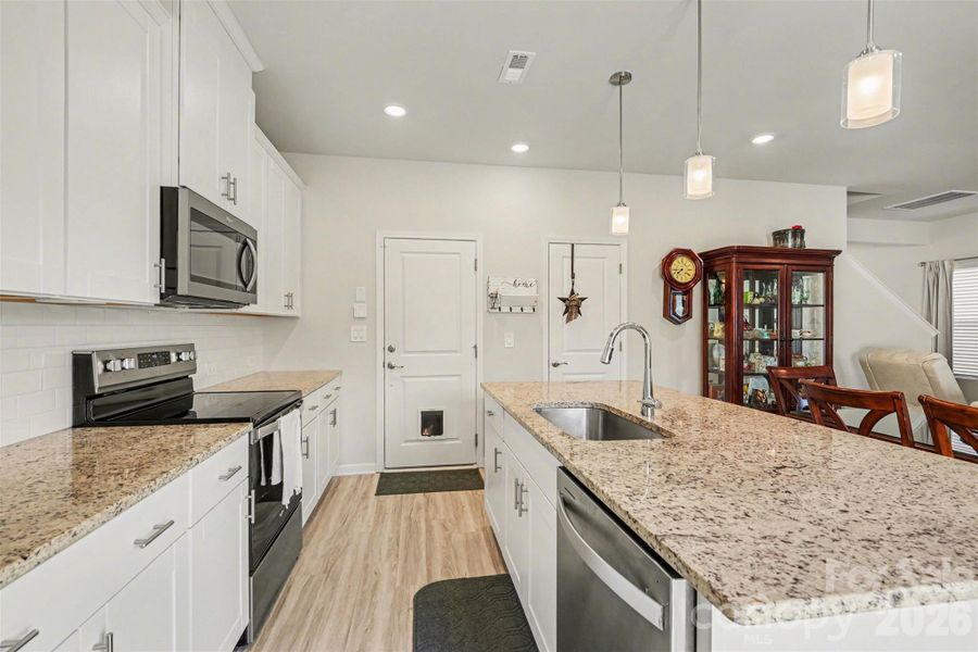 Furnished interior view inside a new home in Morgan Hills, Albemarle (Image 11).
