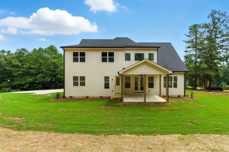 Exterior details and patio area of a home in , Rome (Image 31). Exterior details and patio area of a home in , Rome (Image 31).