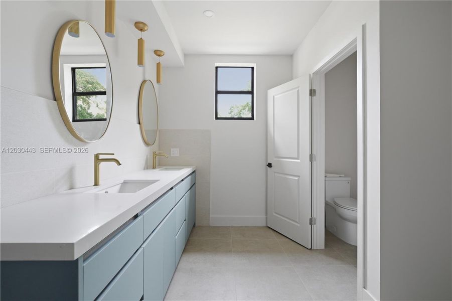 Furnished interior view inside a new home in , West Park (Image 12).