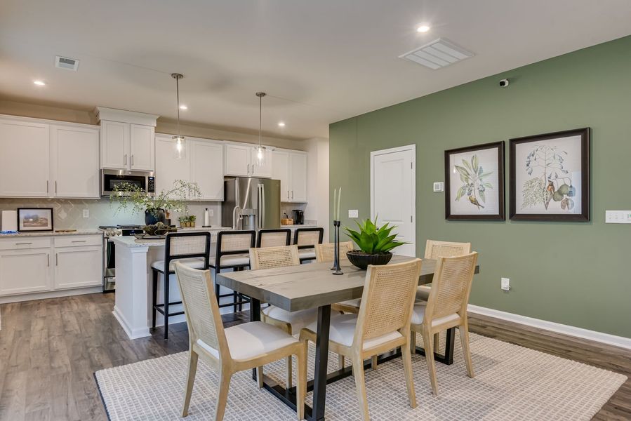 Dining Area and Kitchen