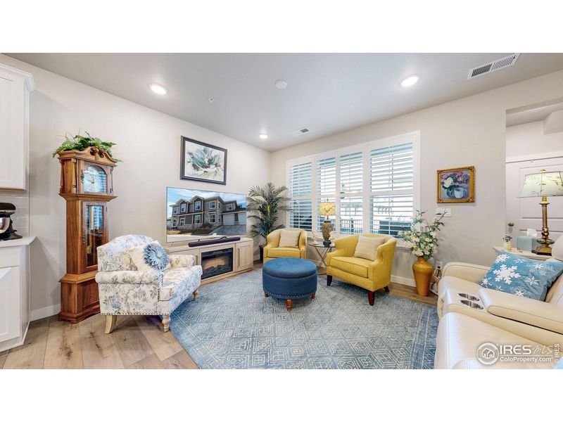 Furnished interior view inside a new home in The Lakes at Centerra - Discovery, Loveland (Image 4).