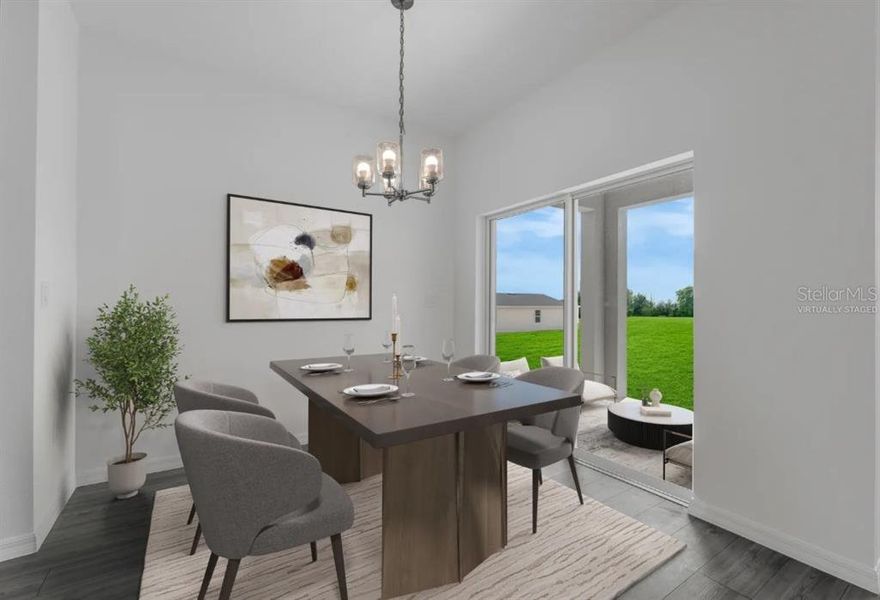 Furnished interior view inside a new home in Brack Ranch, St. Cloud (Image 5). Furnished interior view inside a new home in Brack Ranch, St. Cloud (Image 5).