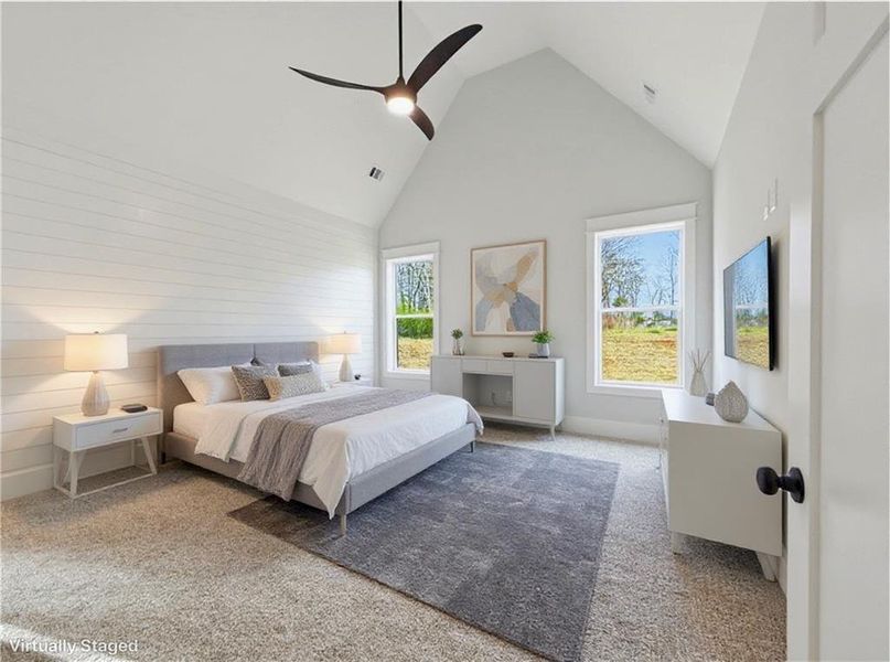 Furnished interior view inside a new home in , Rydal (Image 41).