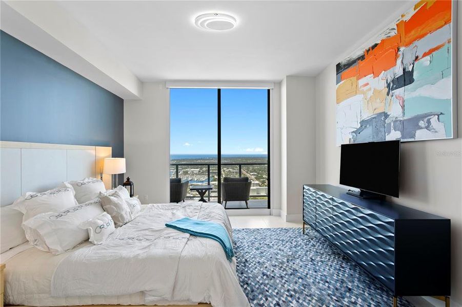 Furnished interior view inside a new home in , St. Petersburg (Image 50).