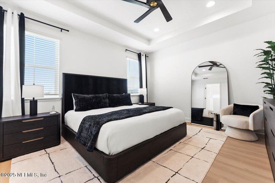 Furnished interior view inside a new home in , St. Johns (Image 36).