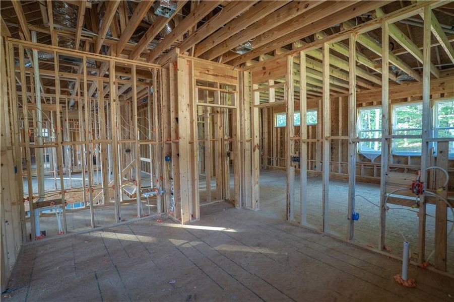 In-progress construction of a new home in , Fairburn, GA (Image 20).