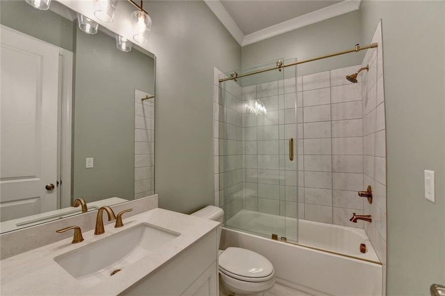 Furnished interior view inside a new home in , Duluth (Image 10).