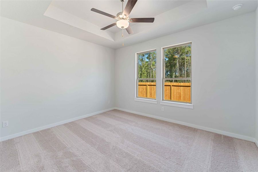 Spacious, unfurnished interior of a new home in Meadow Park, Conroe (Image 13). Spacious, unfurnished interior of a new home in Meadow Park, Conroe (Image 13).