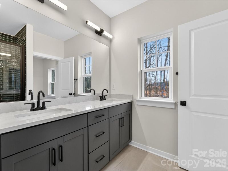 Furnished interior view inside a new home in Whitley Preserve – Park Collection, Mint Hill (Image 7).