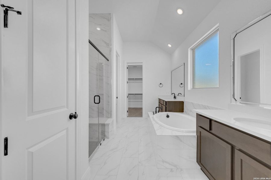 Furnished interior view inside a new home in Preserve at Annabelle Ranch, San Antonio (Image 15).