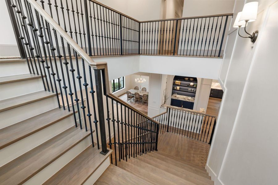 Elegance of a grand staircase