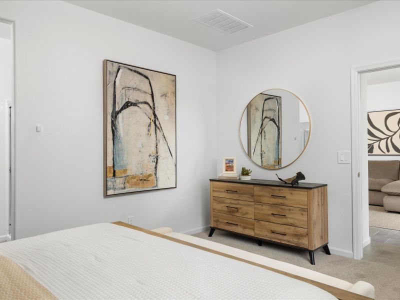 Furnished interior view inside a new home in Mandarina - Signature Series, Marana (Image 9).