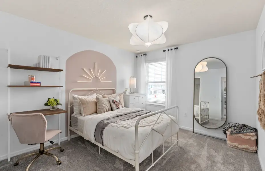 Representative furnished interior of a home built from the Mill Run by Pulte Homes in Waypointe, Port Orange (Image 9).