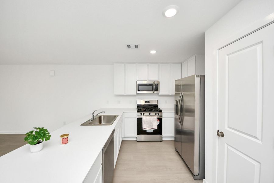Furnished interior view inside a new home in Anniston, Katy (Image 11). Furnished interior view inside a new home in Anniston, Katy (Image 11).
