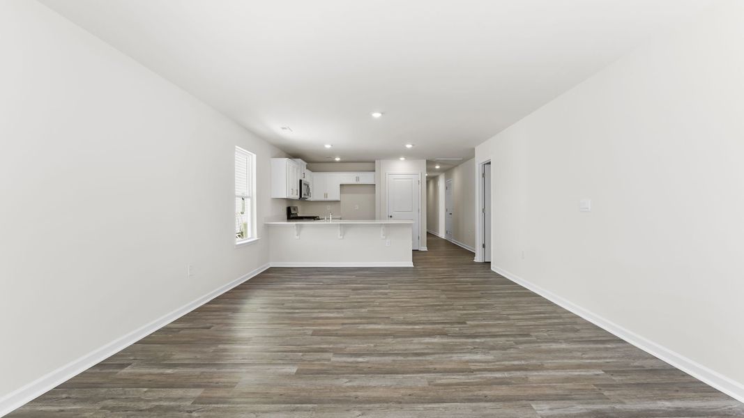 Spacious, unfurnished interior of a new home in Village Grove, Greenville (Image 23).