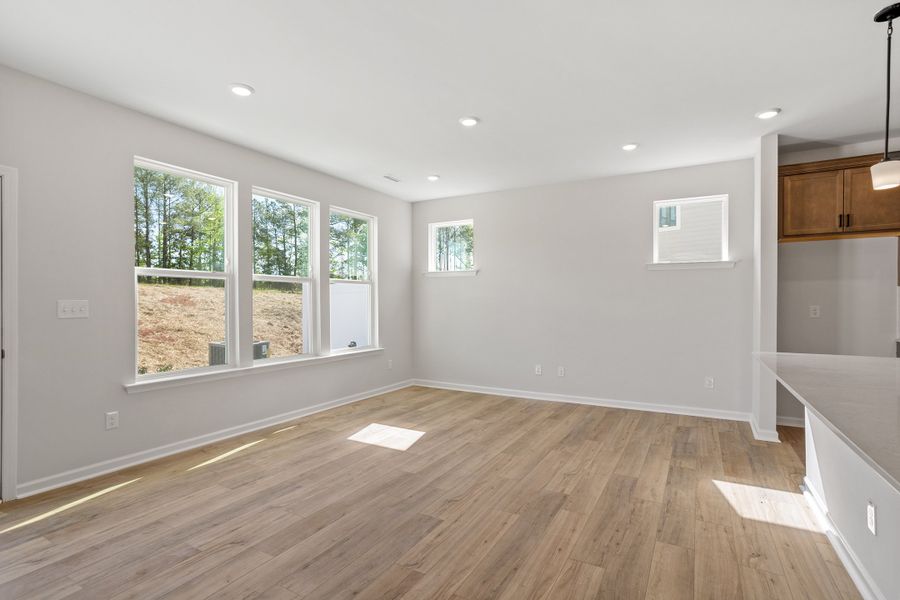 Spacious, unfurnished interior of a new home in Sweetbrier, Durham (Image 19).