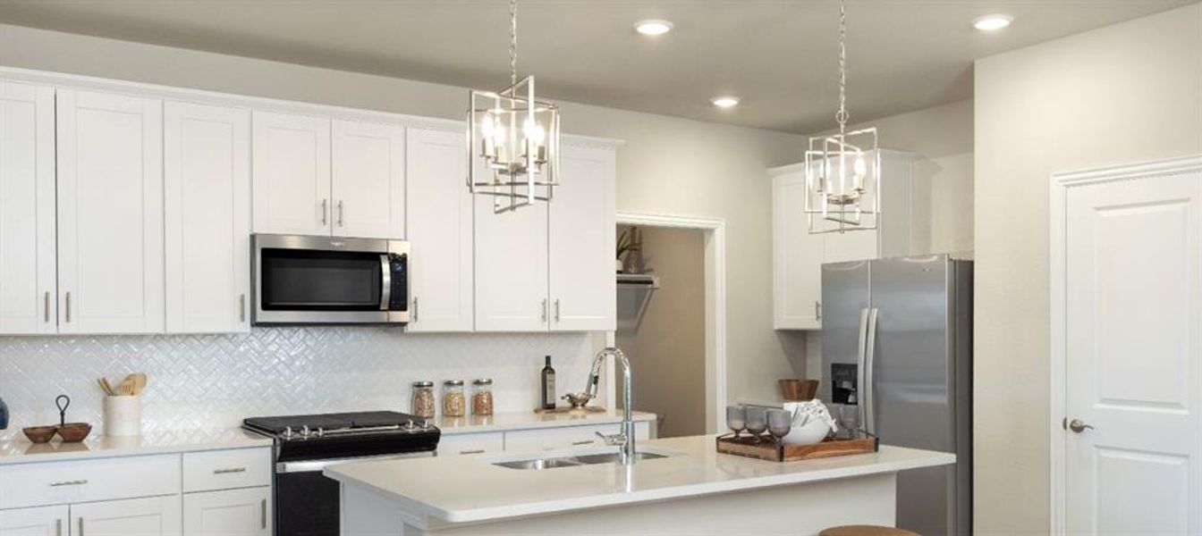 Photo is not of the actual home, but is an inspirational photo of builder’s model home and may depict options, furnishings, and/or decorator features that are not included