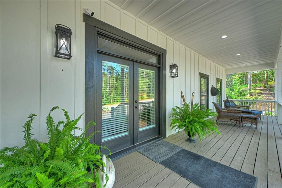 Exterior details and patio area of a home in , Ellijay (Image 2). Exterior details and patio area of a home in , Ellijay (Image 2).