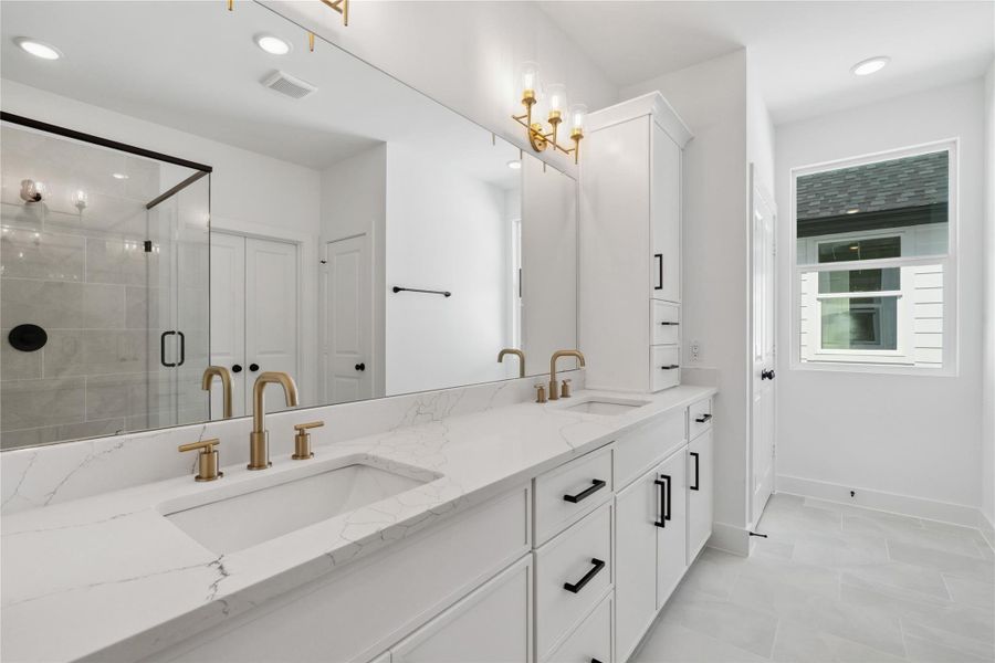 Furnished interior view inside a new home in , Houston (Image 8). Furnished interior view inside a new home in , Houston (Image 8).