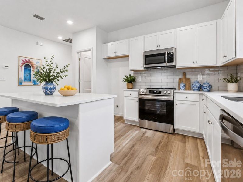 Furnished interior view inside a new home in , Granite Quarry (Image 6).