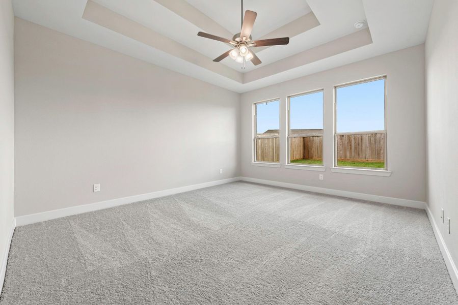 Spacious, unfurnished interior of a new home in Bridgeland, Cypress (Image 13).