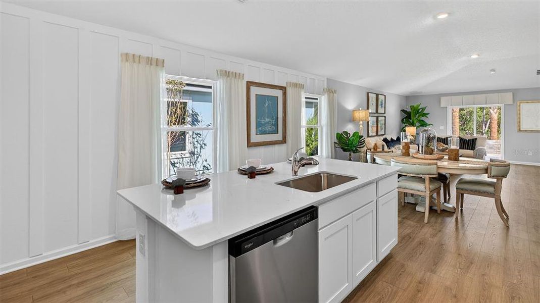 Furnished interior view inside a new home in Grand Reserve, Bunnell (Image 9). Furnished interior view inside a new home in Grand Reserve, Bunnell (Image 9).