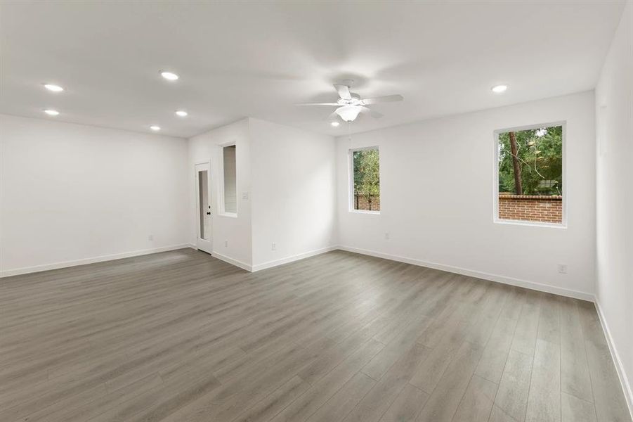 Open Living-Dining Room