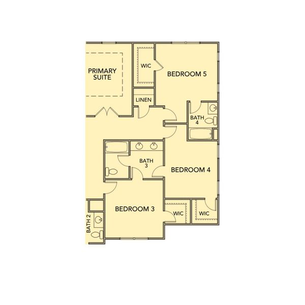 2D floor plan layout for the George by Kerley Family Homes in Walters Creek, Douglasville, GA (Image 9). 2D floor plan layout for the George by Kerley Family Homes in Walters Creek, Douglasville, GA (Image 9).