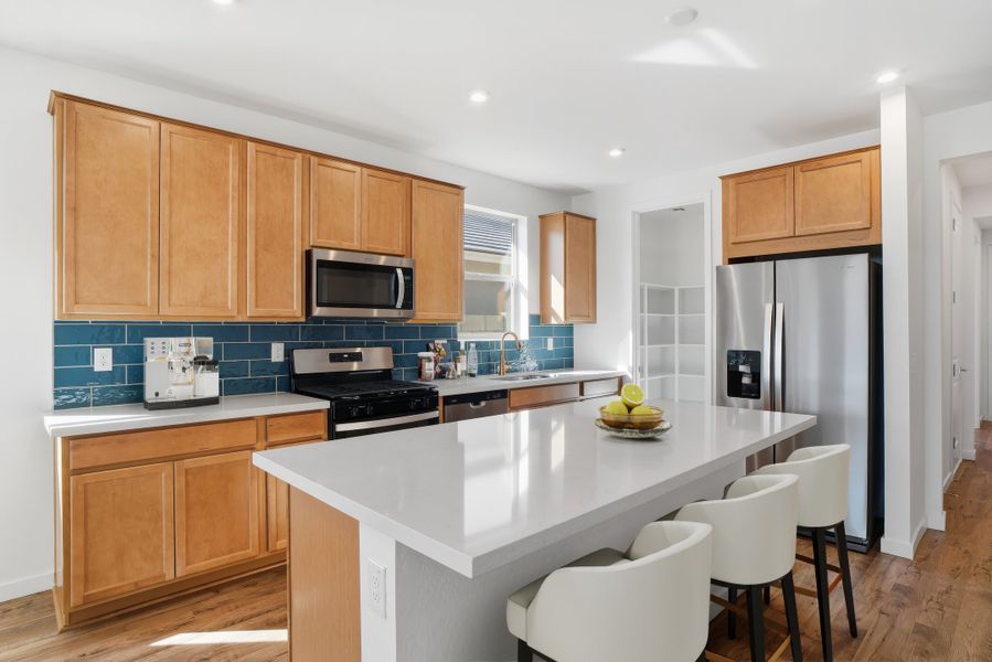 Furnished interior view inside a new home in Montana Vista - Highland, Buckeye (Image 6).