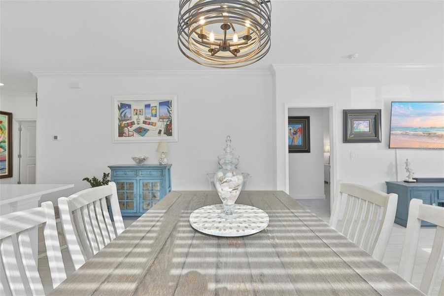 Furnished interior view inside a new home in Prosperity Lakes Active Adult, Parrish (Image 35).