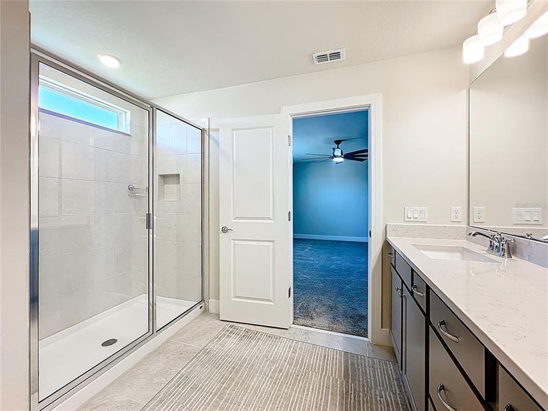 Furnished interior view inside a new home in Amelia Groves, St. Cloud (Image 12).