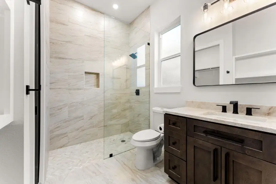 Furnished interior view inside a new home in , Leander (Image 32).