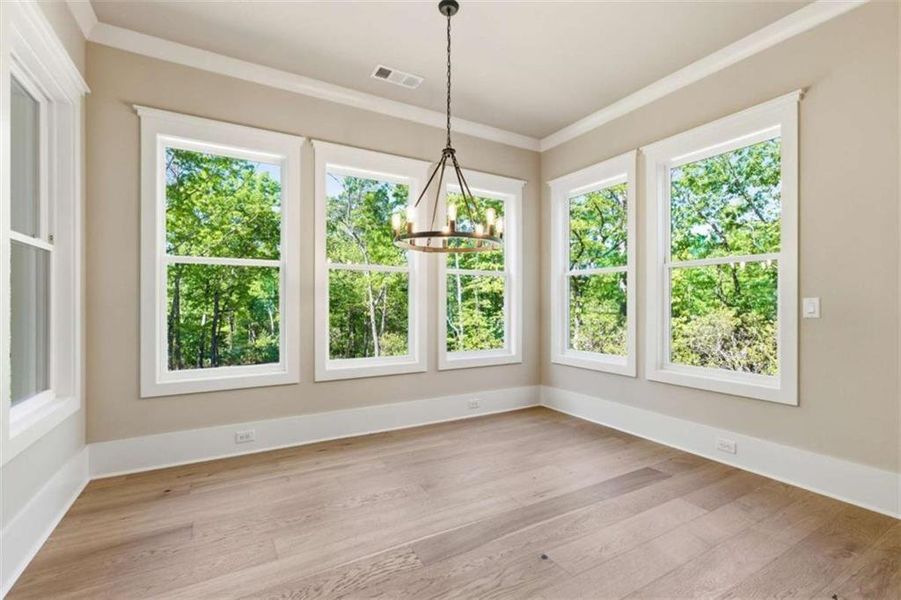 Spacious, unfurnished interior of a new home in , Clarkesville (Image 42).