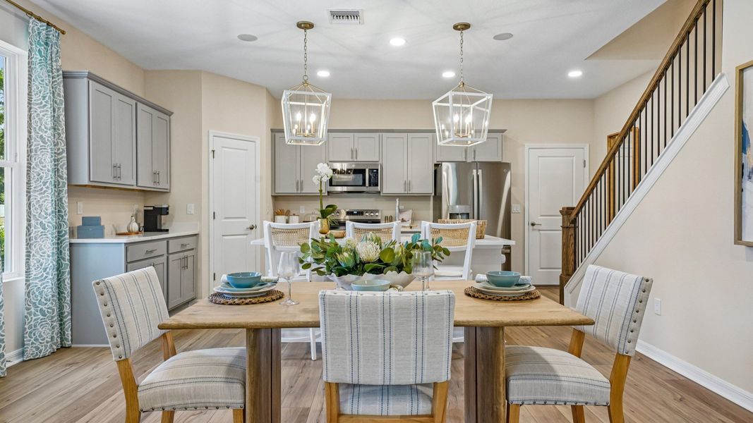 The Kitchen and Dining Room