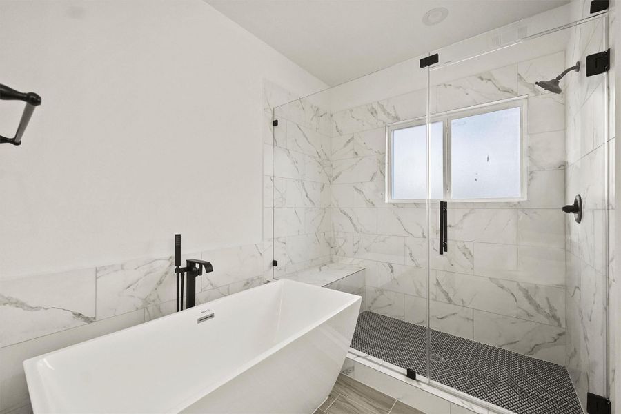 Furnished interior view inside a new home in , Houston (Image 8).