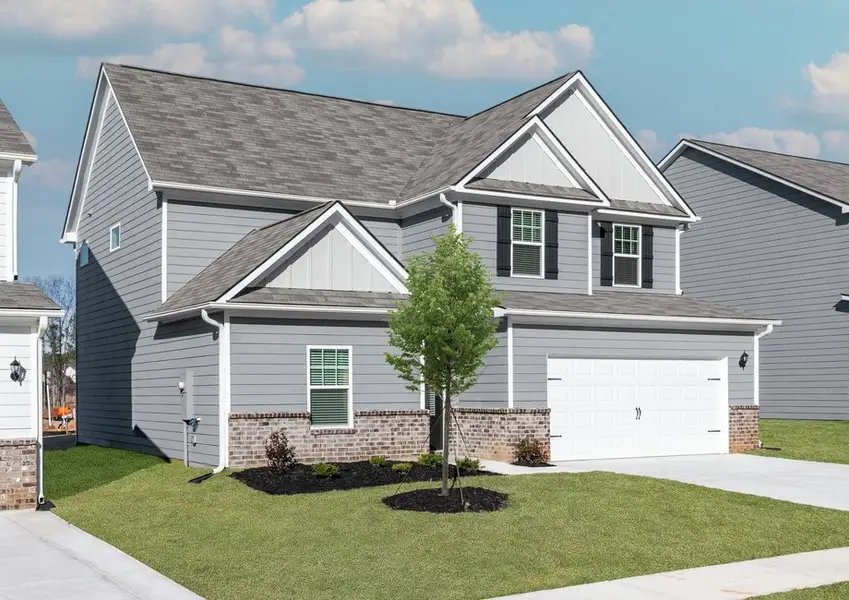 Charming exterior view of the Hartwell