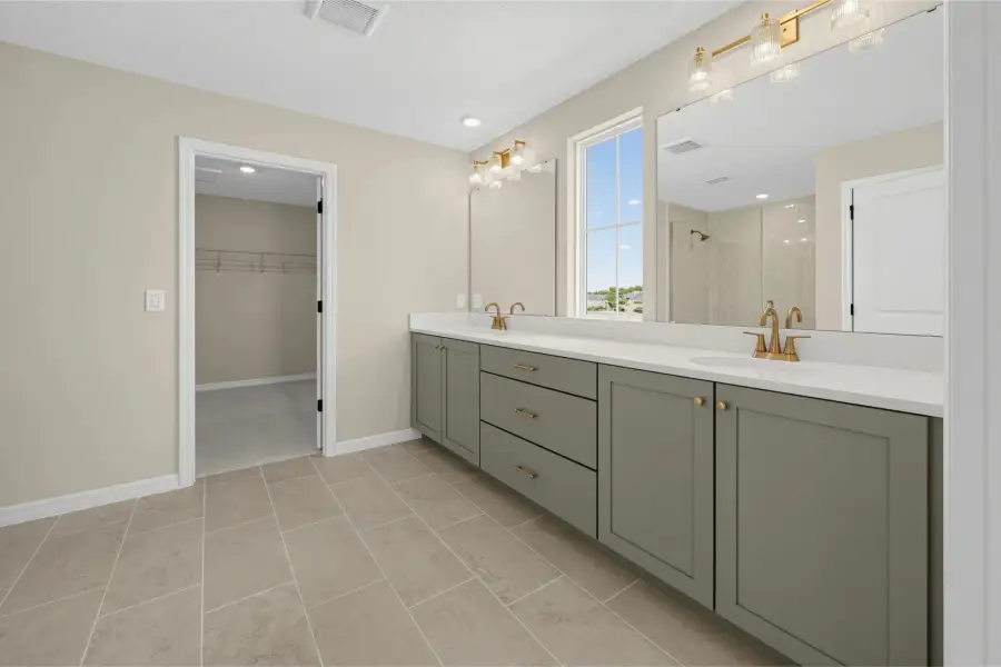 Furnished interior view inside a new home in Weslyn Park, St. Cloud (Image 12).