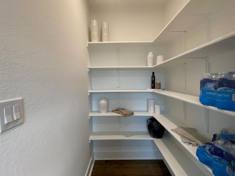 Large walk-in pantry