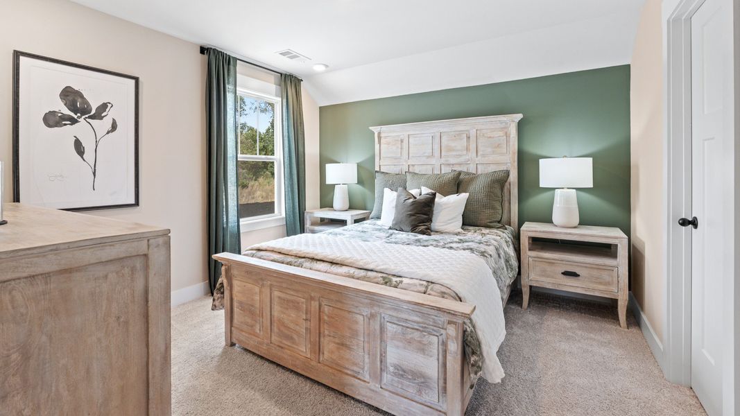 Representative furnished interior of a home built from the Finley by DRB Homes in Iris Meadows, Moore (Image 14).