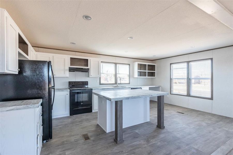 Furnished interior view inside a new home in , Merkel (Image 9).