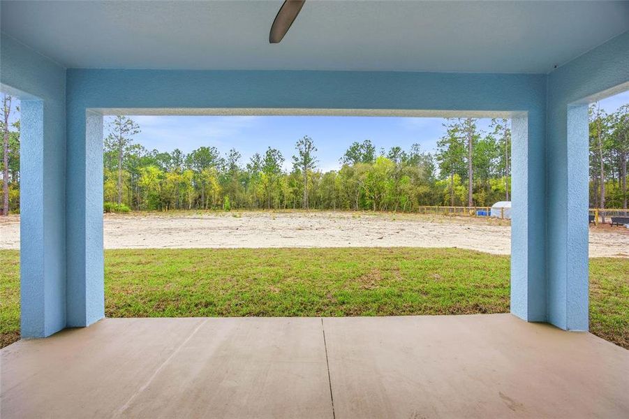 Exterior details and patio area of a home in , Ocala (Image 20).