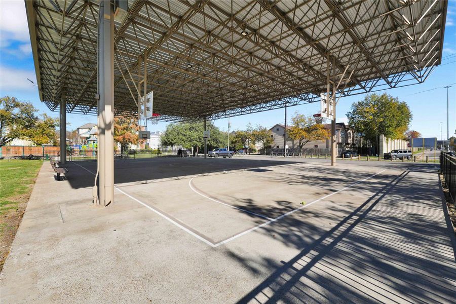 Just a short walk from Cottage Grove Park, featuring running trails, a basketball court, playground, baseball field, picnic areas, and dog-friendly amenities.