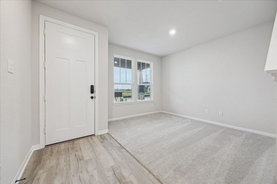 Spacious, unfurnished interior of a new home in Elyson, Katy (Image 27). Spacious, unfurnished interior of a new home in Elyson, Katy (Image 27).