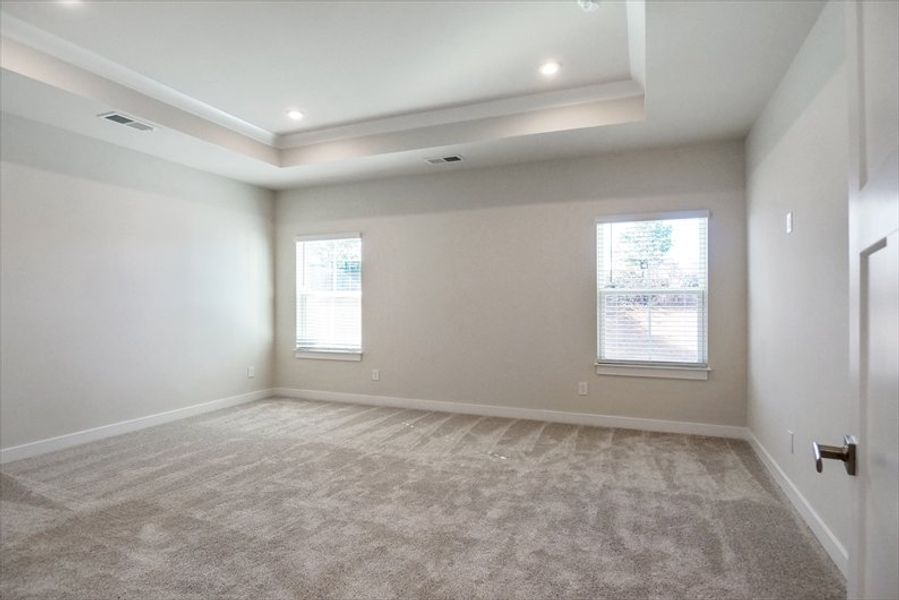 Spacious, unfurnished interior of a new home in Canterbrook Farms Ranches, Fountain Inn (Image 15). Spacious, unfurnished interior of a new home in Canterbrook Farms Ranches, Fountain Inn (Image 15).