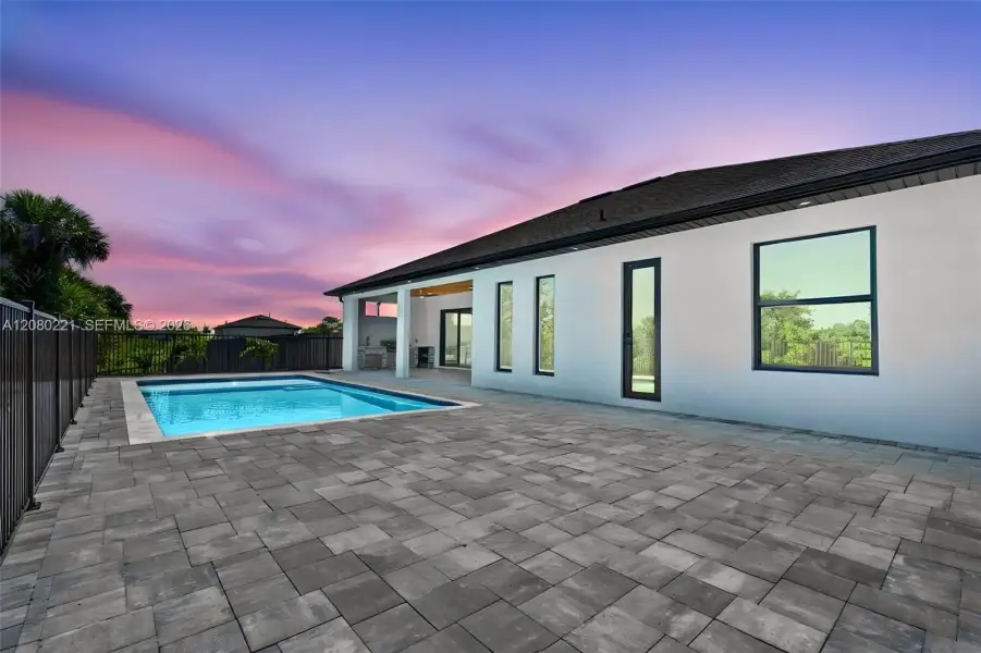 Exterior details and patio area of a home in , Cape Coral (Image 44). Exterior details and patio area of a home in , Cape Coral (Image 44).