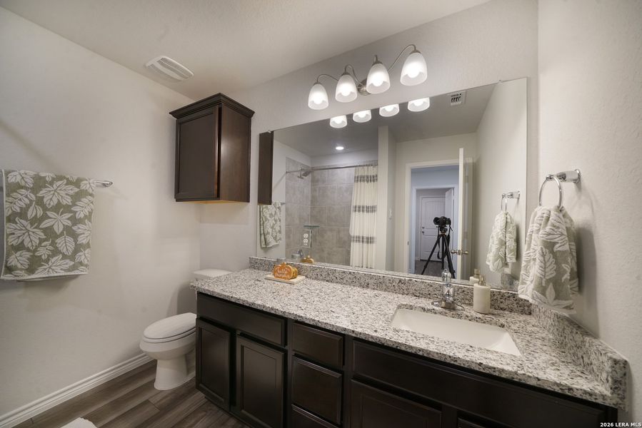 Furnished interior view inside a new home in , Belton (Image 37).