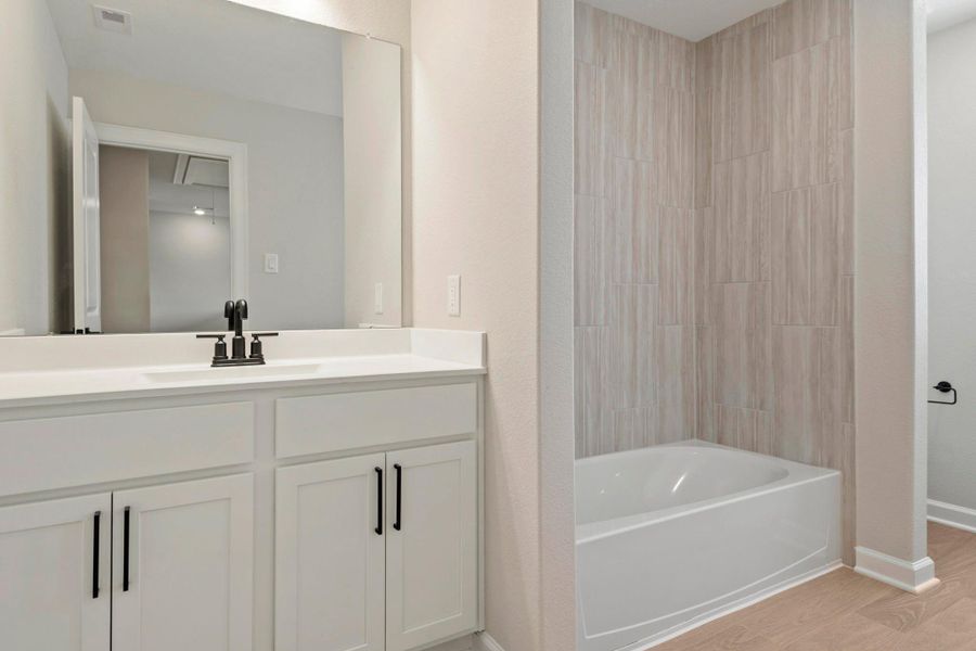 Furnished interior view inside a new home in Magnolia Woods, Magnolia (Image 8).