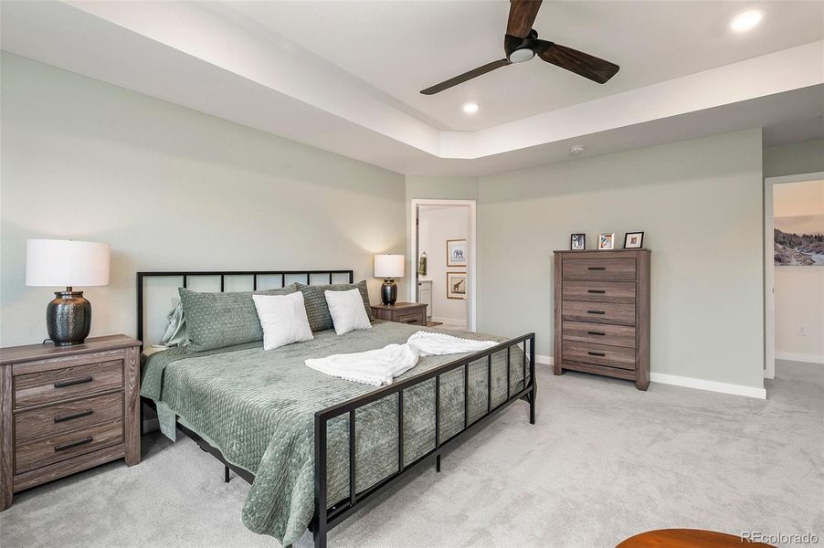 Furnished interior view inside a new home in , Morrison (Image 24).