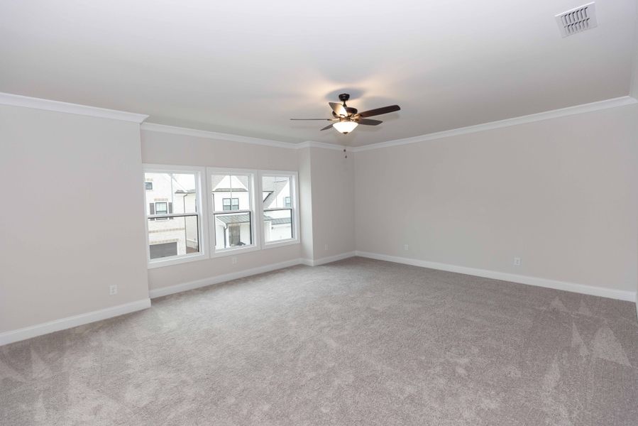 Representative unfurnished interior of a home built from the The Tensley by The Providence Group in Waterhaven, Cumming (Image 31).
